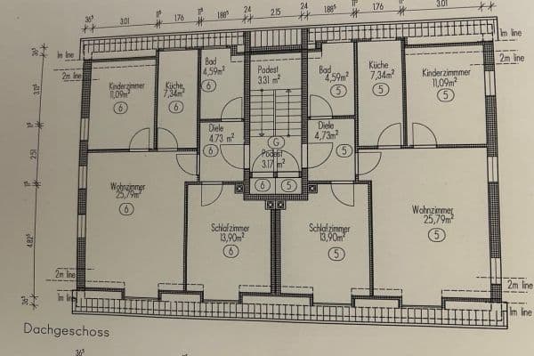 Prenájom bytu 3-izbový 65 m², Herrieden Prenájom bytu 3-izbový 65 m², Herrieden