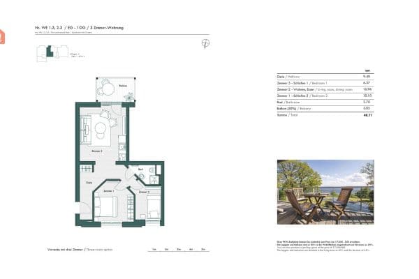 Predaj bytu 5-izbový 133 m², Ringstraße, Sassnitz, Meklenbursko-Predpomoransko Predaj bytu 5-izbový 133 m², Ringstraße, Sassnitz, Meklenbursko-Predpomoransko
