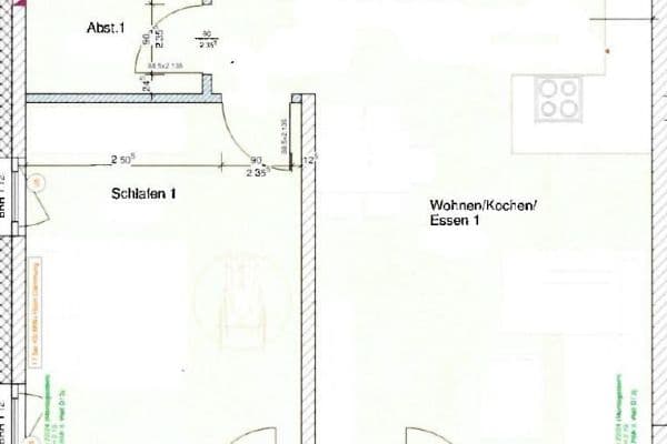Prenájom bytu 2-izbový 75 m², Marburger Ring 1b, Kirchhain Prenájom bytu 2-izbový 75 m², Marburger Ring 1b, Kirchhain