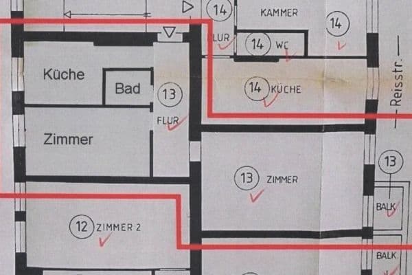 Predaj bytu 2-izbový 51 m², Reisstraße, Berlin, Berlín Predaj bytu 2-izbový 51 m², Reisstraße, Berlin, Berlín
