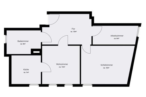 Predaj bytu 2-izbový 60 m², Lüneburg Predaj bytu 2-izbový 60 m², Lüneburg