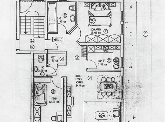 Predaj bytu 3-izbový 79 m², Künzelsau-Gaisbach Predaj bytu 3-izbový 79 m², Künzelsau-Gaisbach