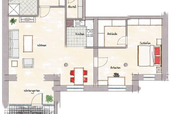 Prenájom bytu 2-izbový 90 m², Anne-Frank-Straße 10, Elmshorn Prenájom bytu 2-izbový 90 m², Anne-Frank-Straße 10, Elmshorn