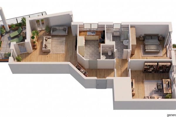 Prenájom bytu 3-izbový 82 m², Leipzig-Os, Sasko Prenájom bytu 3-izbový 82 m², Leipzig-Os, Sasko