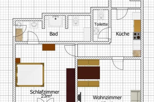 Prenájom bytu 2-izbový 69 m², Weigmannstr. 22, Lauf Prenájom bytu 2-izbový 69 m², Weigmannstr. 22, Lauf