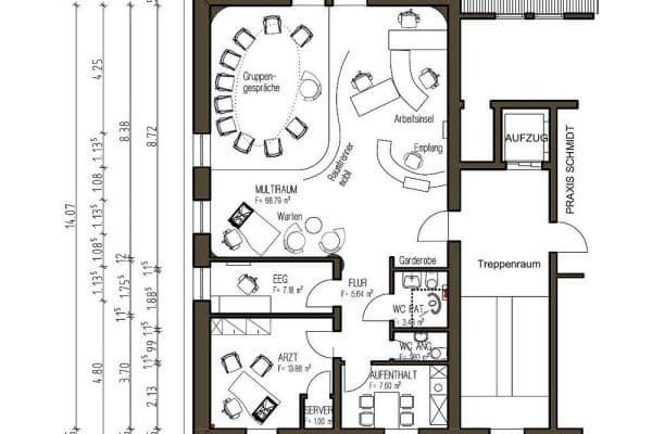 Prenájom kancelárie 107 m², Lindenstraße, Sinzig Prenájom kancelárie 107 m², Lindenstraße, Sinzig