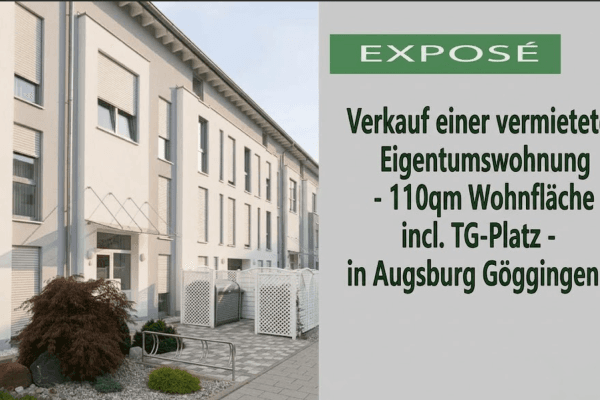 Predaj bytu 4-izbový 110 m², Augsburg Göggingen Predaj bytu 4-izbový 110 m², Augsburg Göggingen