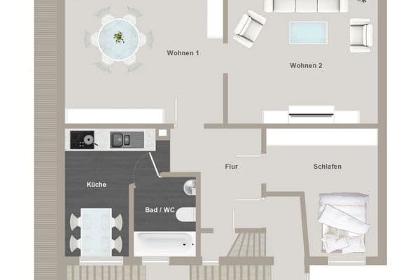 Predaj bytu 3-izbový 50 m², Saurengreinswinkel 7, Augsburg, Bavorsko Predaj bytu 3-izbový 50 m², Saurengreinswinkel 7, Augsburg, Bavorsko
