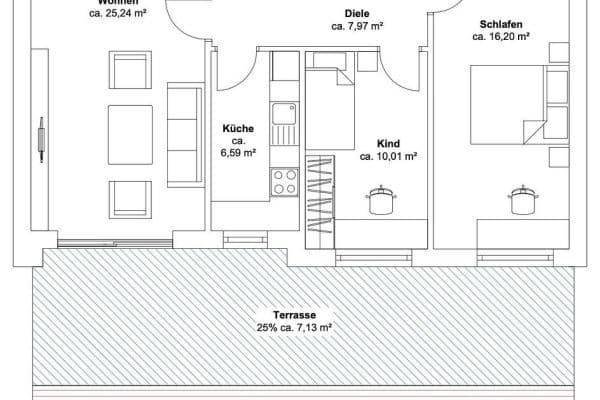Predaj bytu 3-izbový 82 m², Lilly-Reich-Straße 4, München, Bavorsko Predaj bytu 3-izbový 82 m², Lilly-Reich-Straße 4, München, Bavorsko