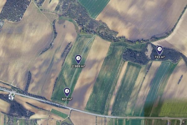 Predaj pozemku 4.392 m², Klobouky u Brna, Jihomoravský kraj Predaj pozemku 4.392 m², Klobouky u Brna, Jihomoravský kraj