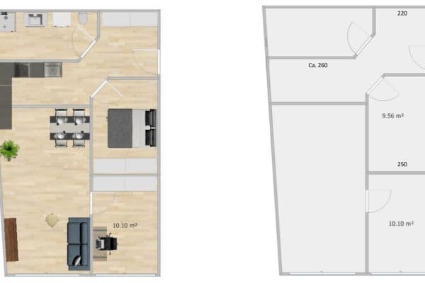 Prenájom bytu 3-izbový 66 m², Bahnhofstraße 1, Sindelfingen Prenájom bytu 3-izbový 66 m², Bahnhofstraße 1, Sindelfingen