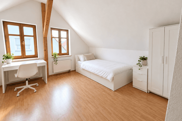 Prenájom bytu 1-izbový 18 m², Hüttendorfer Straße 4, Erlangen Prenájom bytu 1-izbový 18 m², Hüttendorfer Straße 4, Erlangen