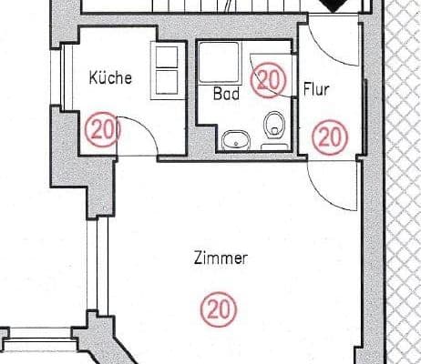 Predaj bytu 1-izbový 25 m², Kärntener Straße 9, Berlin, Berlín Predaj bytu 1-izbový 25 m², Kärntener Straße 9, Berlin, Berlín