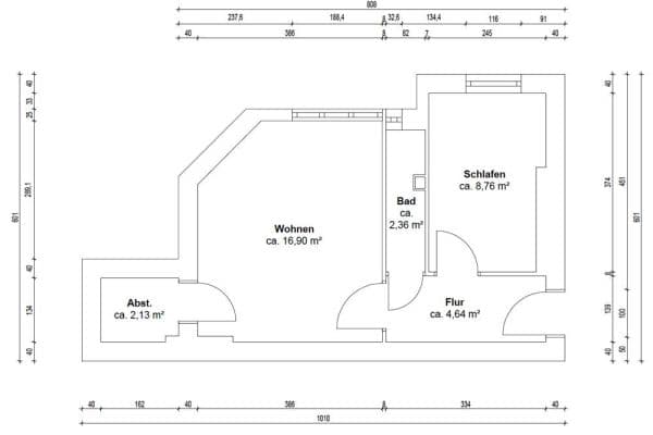 Predaj bytu 1-izbový 35 m², Weserstraße 54, Berlin, Berlín Predaj bytu 1-izbový 35 m², Weserstraße 54, Berlin, Berlín
