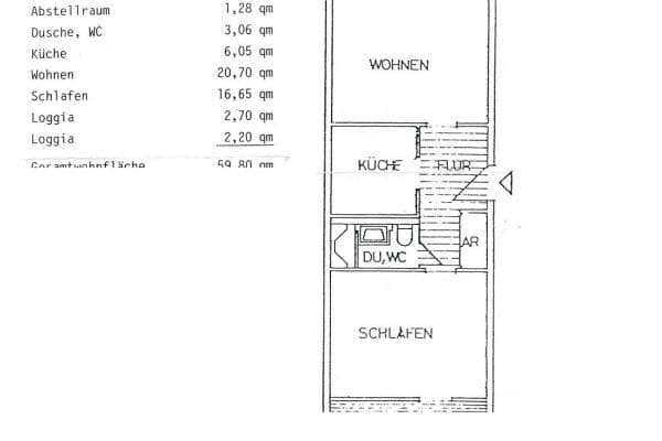 Prenájom bytu 2-izbový 60 m², Neckarauer Straße 199, Mannheim Prenájom bytu 2-izbový 60 m², Neckarauer Straße 199, Mannheim