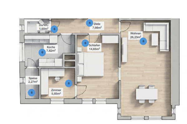 Predaj bytu 2-izbový 67 m², Liststrasse 72, Stuttgart Predaj bytu 2-izbový 67 m², Liststrasse 72, Stuttgart