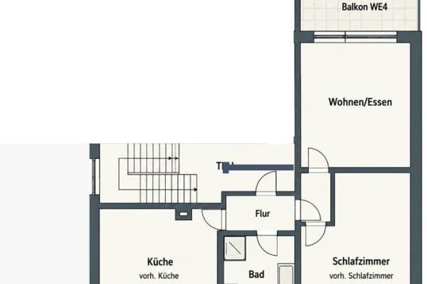 Prenájom bytu 2-izbový 62 m², Bissendorf Prenájom bytu 2-izbový 62 m², Bissendorf