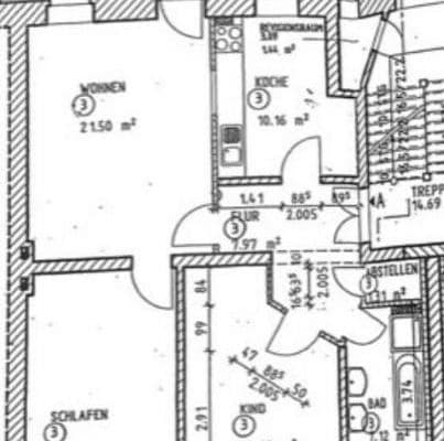 Prenájom bytu 3-izbový 81 m², Körnerstr. 52, Leipzig, Sasko Prenájom bytu 3-izbový 81 m², Körnerstr. 52, Leipzig, Sasko