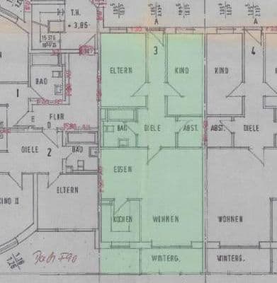 Prenájom bytu 3-izbový 77 m², Roonstr. 2, Bocholt Prenájom bytu 3-izbový 77 m², Roonstr. 2, Bocholt