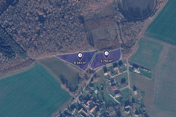 Predaj pozemku 6.047 m², Husí Lhota Predaj pozemku 6.047 m², Husí Lhota