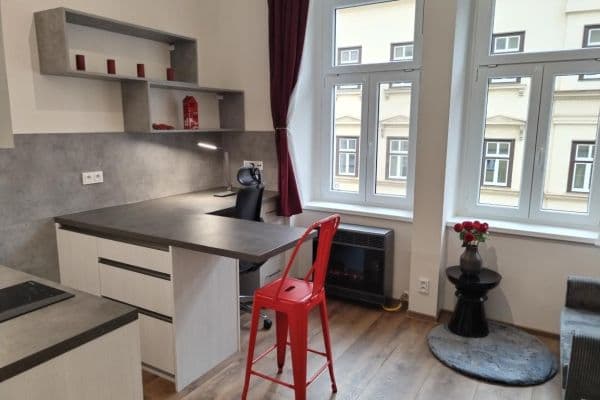 Prenájom bytu 1-izbový 22 m², Milíčova, Praha Prenájom bytu 1-izbový 22 m², Milíčova, Praha