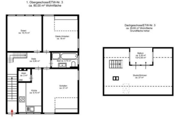 Prenájom bytu 4-izbový 120 m², Bremen, Brémy Prenájom bytu 4-izbový 120 m², Bremen, Brémy