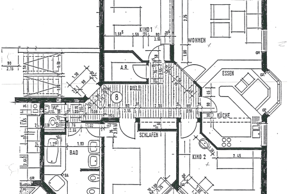 Prenájom bytu 4-izbový 120 m², Böblingen Prenájom bytu 4-izbový 120 m², Böblingen