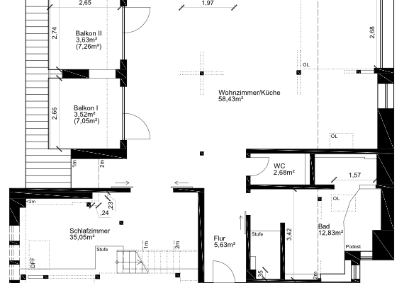 Predaj bytu 2-izbový 131 m², Bismarckstraße 90, Hamburg, Hamburg Predaj bytu 2-izbový 131 m², Bismarckstraße 90, Hamburg, Hamburg