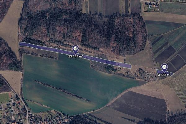 Predaj pozemku 29.403 m², Jeviněves Predaj pozemku 29.403 m², Jeviněves