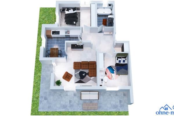 Predaj bytu 4-izbový 100 m², Hirschaid Predaj bytu 4-izbový 100 m², Hirschaid