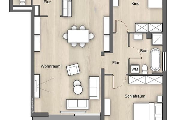 Predaj bytu 3-izbový 89 m², Königswinter Ittenbach Predaj bytu 3-izbový 89 m², Königswinter Ittenbach
