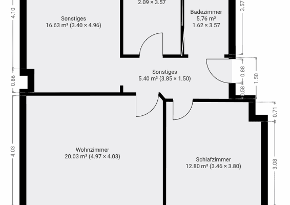 Prenájom bytu 3-izbový 74 m², De-La-Chevallerie-Str. 24, Gelsenkirchen Prenájom bytu 3-izbový 74 m², De-La-Chevallerie-Str. 24, Gelsenkirchen