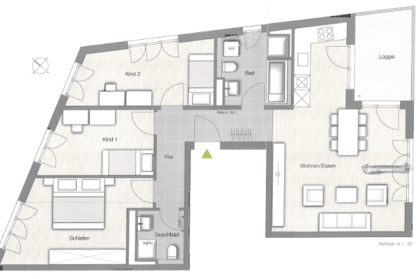 Predaj bytu 4-izbový 95 m², Freihamer Weg 104, München, Bavorsko Predaj bytu 4-izbový 95 m², Freihamer Weg 104, München, Bavorsko