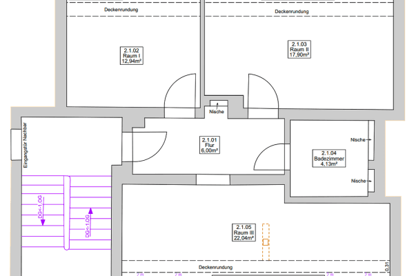 Predaj bytu 3-izbový 64 m², Köln, Severné Porýnie - Westfálsko Predaj bytu 3-izbový 64 m², Köln, Severné Porýnie - Westfálsko
