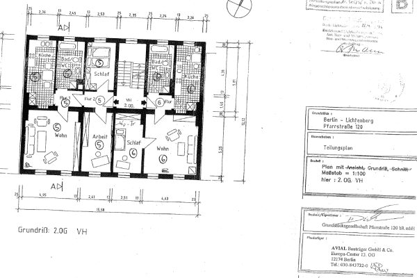 Predaj bytu 2-izbový 65 m², Pfarrstraße, Berlin, Berlín Predaj bytu 2-izbový 65 m², Pfarrstraße, Berlin, Berlín
