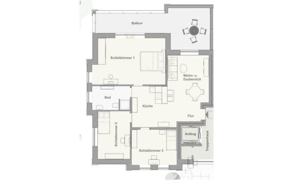Prenájom bytu 4-izbový 100 m², Carl-Adam-Petri-Straße, Potsdam, Brandenbursko Prenájom bytu 4-izbový 100 m², Carl-Adam-Petri-Straße, Potsdam, Brandenbursko