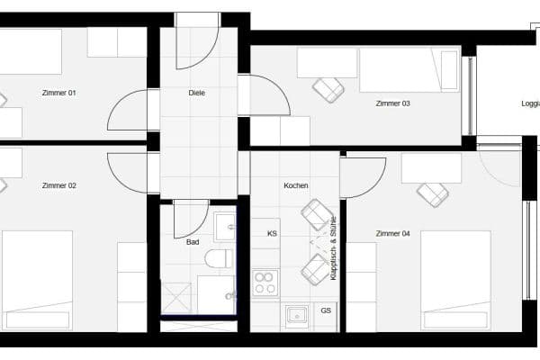 Predaj bytu 4-izbový 64 m², München, Bavorsko Predaj bytu 4-izbový 64 m², München, Bavorsko