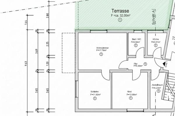Predaj bytu 3-izbový 61 m², Nussloch Predaj bytu 3-izbový 61 m², Nussloch