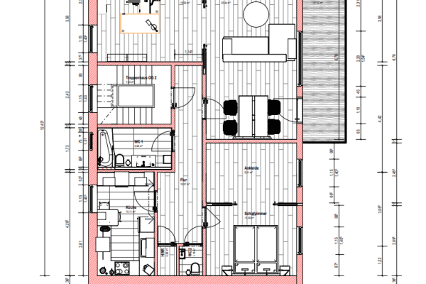 Prenájom bytu 3-izbový 92 m², Vosskamp 23, Mellendorf Prenájom bytu 3-izbový 92 m², Vosskamp 23, Mellendorf