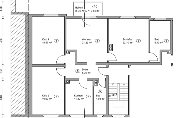 Predaj bytu 4-izbový 119 m², Essen, Severné Porýnie - Westfálsko Predaj bytu 4-izbový 119 m², Essen, Severné Porýnie - Westfálsko