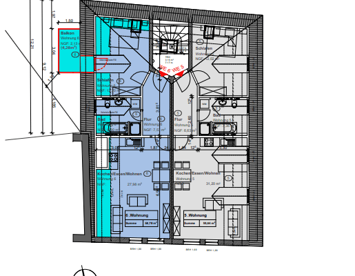Predaj bytu 2-izbový 59 m², Regensburg, Bavorsko Predaj bytu 2-izbový 59 m², Regensburg, Bavorsko