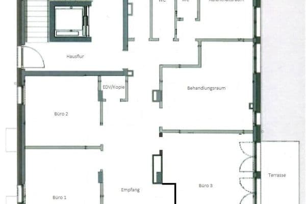 Prenájom kancelárie 23 m², Strandstraße 136, Niendorf Prenájom kancelárie 23 m², Strandstraße 136, Niendorf