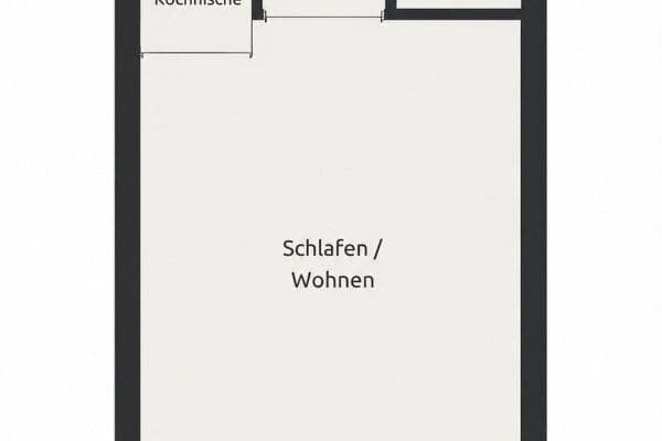 Prenájom bytu 1-izbový 31 m², Schiersteiner Straße 33, Wiesbaden Prenájom bytu 1-izbový 31 m², Schiersteiner Straße 33, Wiesbaden