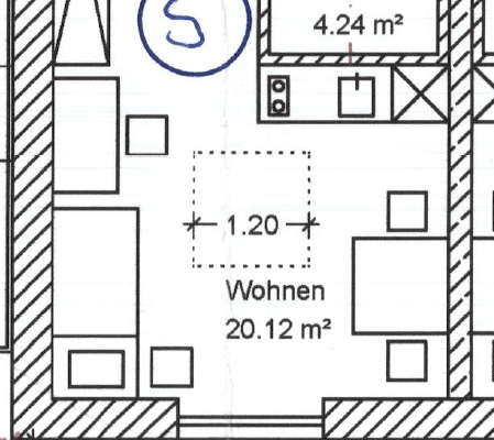 Prenájom bytu 1-izbový 28 m², Simmerlingweg 1, Passau, Bavorsko Prenájom bytu 1-izbový 28 m², Simmerlingweg 1, Passau, Bavorsko