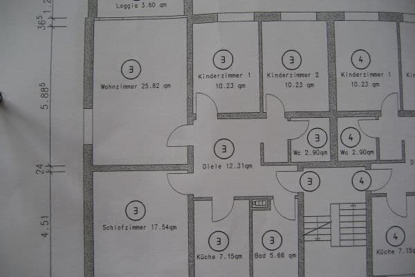 Prenájom bytu 4-izbový 94 m², Barsinghausen Prenájom bytu 4-izbový 94 m², Barsinghausen