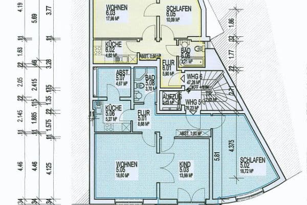 Prenájom bytu 3-izbový 76 m², Hamburg, Hamburg Prenájom bytu 3-izbový 76 m², Hamburg, Hamburg