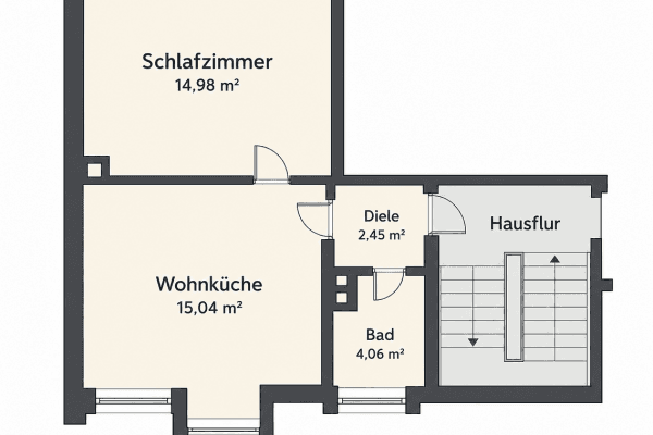 Prenájom bytu 2-izbový 35 m², Ostpreußenstraße 243, Bochum Prenájom bytu 2-izbový 35 m², Ostpreußenstraße 243, Bochum