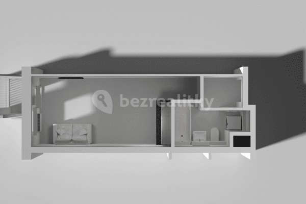 Prenájom bytu 1-izbový 28 m², Zakšínská, Praha, Praha