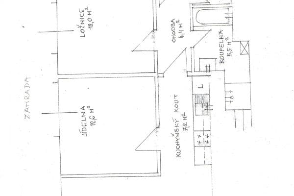 Prenájom bytu 3-izbový 71 m², Ke Srážku, Praha 12 Prenájom bytu 3-izbový 71 m², Ke Srážku, Praha 12