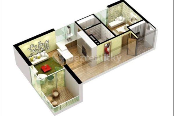 Prenájom bytu 2-izbový 59 m², Čelakovského, Frýdek-Místek